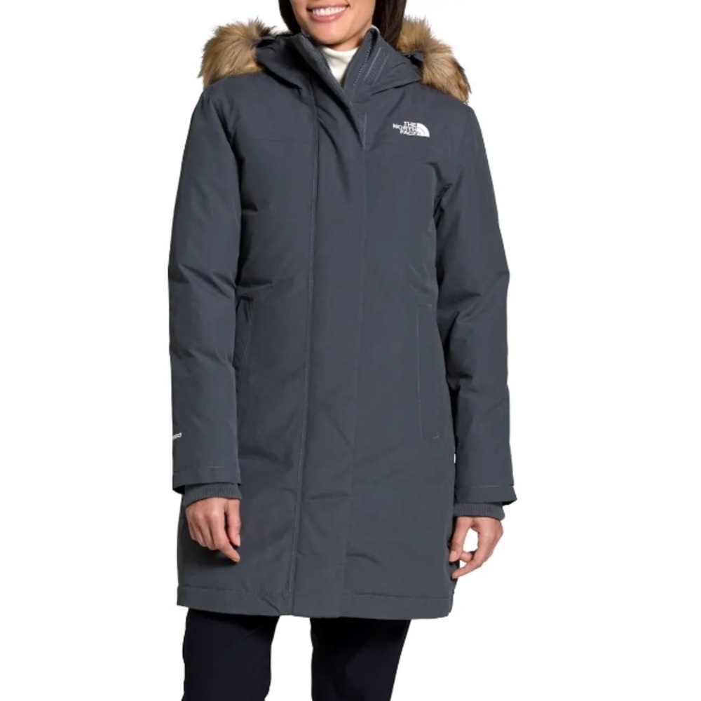 Womens North Face Arctic Parka Down Warm Winter Jacket -  Vanadis Grey  NWT